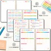 Student Planner 2026-2027, Black Spiral Academic Planner with Colorful Pages,