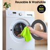 KitchLife Microfiber Cleaning Cloth Roll - Tear-Away Reusable Microfiber Paper
