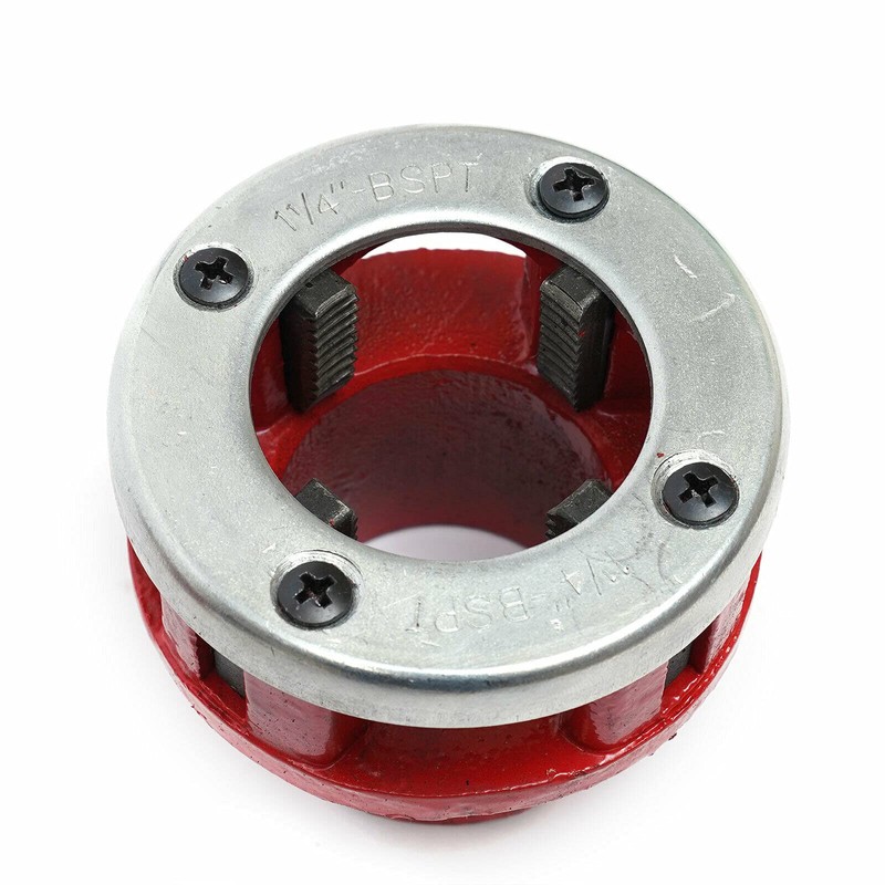 Ratchet Pipe Threader Kit, BSPT 7 Size Pipe Threader 3/8"