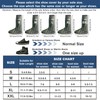 Waterproof Shoe Covers For Rain，Rain Boot Covers With Zipper,Galoshes Shoe