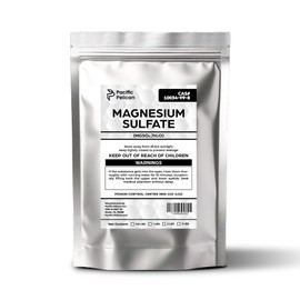 Pacific Pelican's Magnesium Sulfate (Epsom Salt) - Multi-Use: Plant Growth, Agriculture, Textile Dyeing, Brewing (1lb)