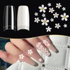 Nails Kit Acrylic Set 1000Pcs Press on nNail Fake French