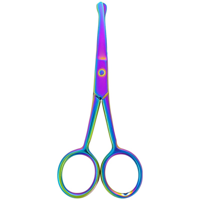 Pet Grooming Scissors with Round Tip & Big Finger Holes