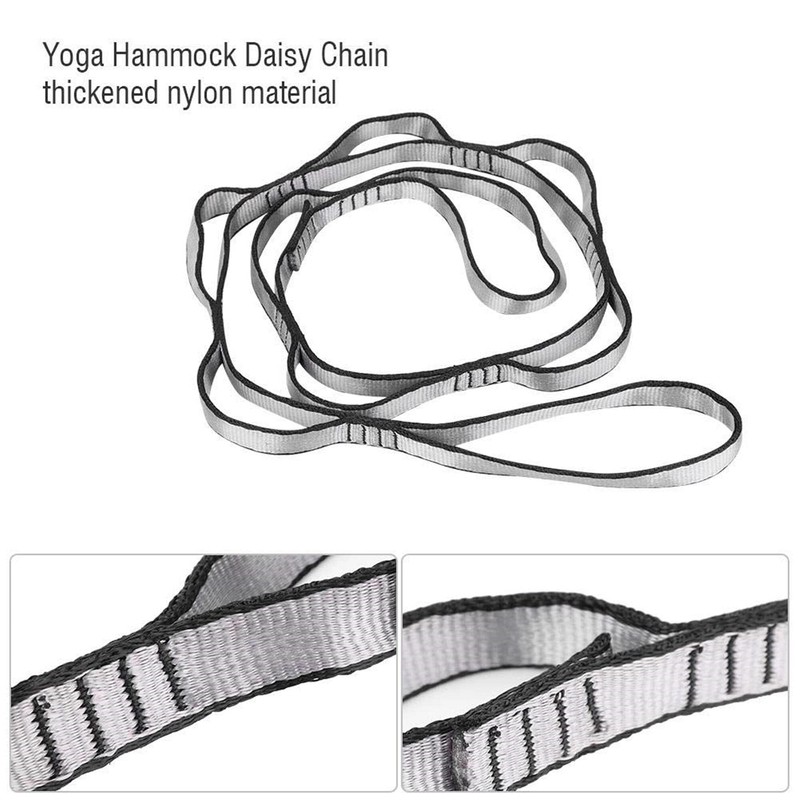 2Pcs Adjustable Anti-Gravity Chrysanthemum Swing Flying Stretch Belt Rope Climbing