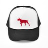 CafePress German Shorthaired Pointer Snapback Trucker Hat Black/White