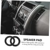 KONTONTY 4pairs Auto Speaker Spacer Adapter Rings Abs Speaker Washer