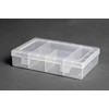 hünersdorff PP-Eco Mini Assortment Box with 5 Compartments, Sturdy Sorting