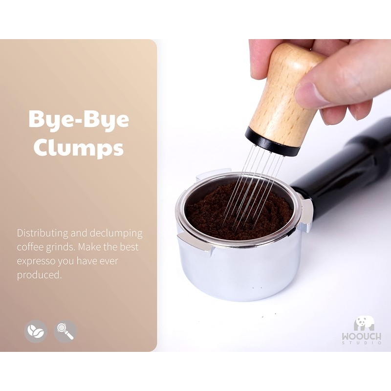 Woouch WDT Tool Espresso Distributing Tool 10 Needle Espresso Coffee