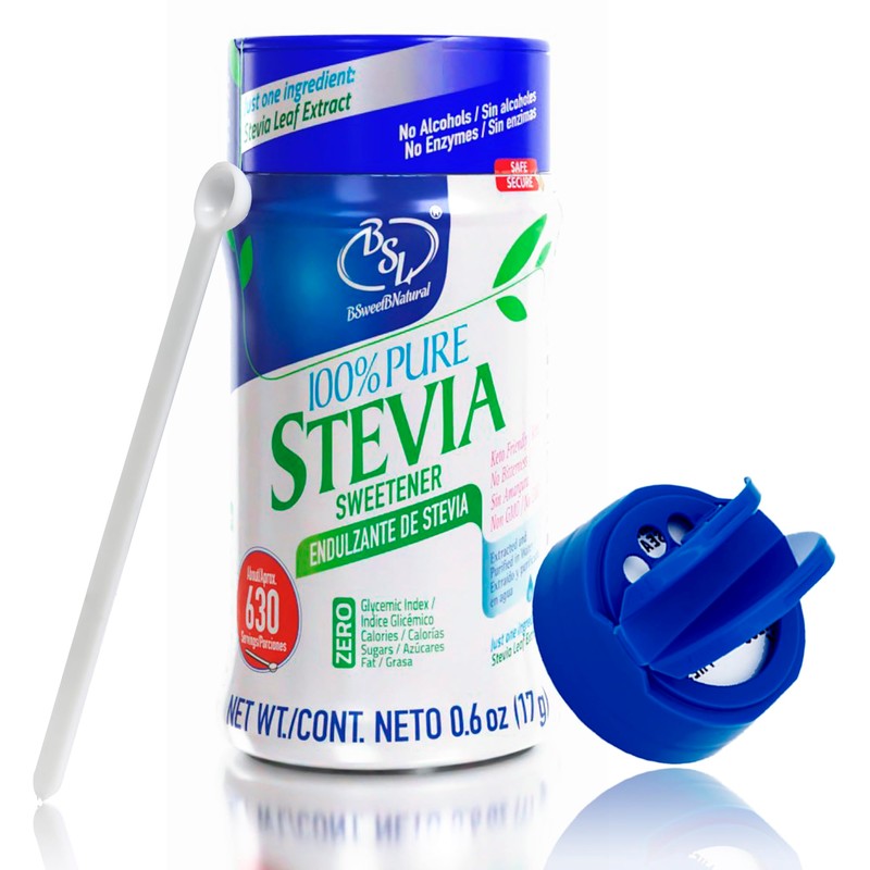 Stevia Powder 100% Pure, No Artificial Sweetener, Stevia Green Leaf