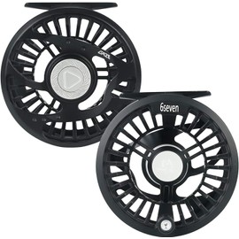 Maximumcatch Gauze Trout Super Light Fly Fishing Reel, 4/5 6/7wt, Large Coil Core, with Full Sealed Brake System (4-5 WT)