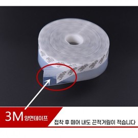 35mm Window & Door Gap Sealer Weather Stripping - AC/Heater Draft Stopper 2 Meters 3ea
