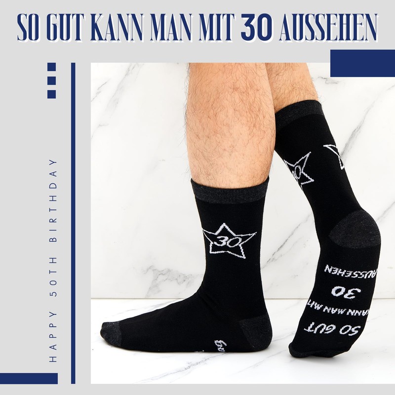 SATINIOR Pack of 2 Birthday Gifts for Men, 1 Hat