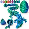 TBOLINE 12" 3D Printed Dragon Egg, Cool 3D Printer Articulated