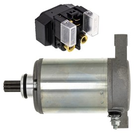 NICHE Starter Motor Solenoid Kit For 2004-2013 Yamaha Raptor 350 YFM350 1UY-81800-51-00 4KD-81940-00-00 ATV