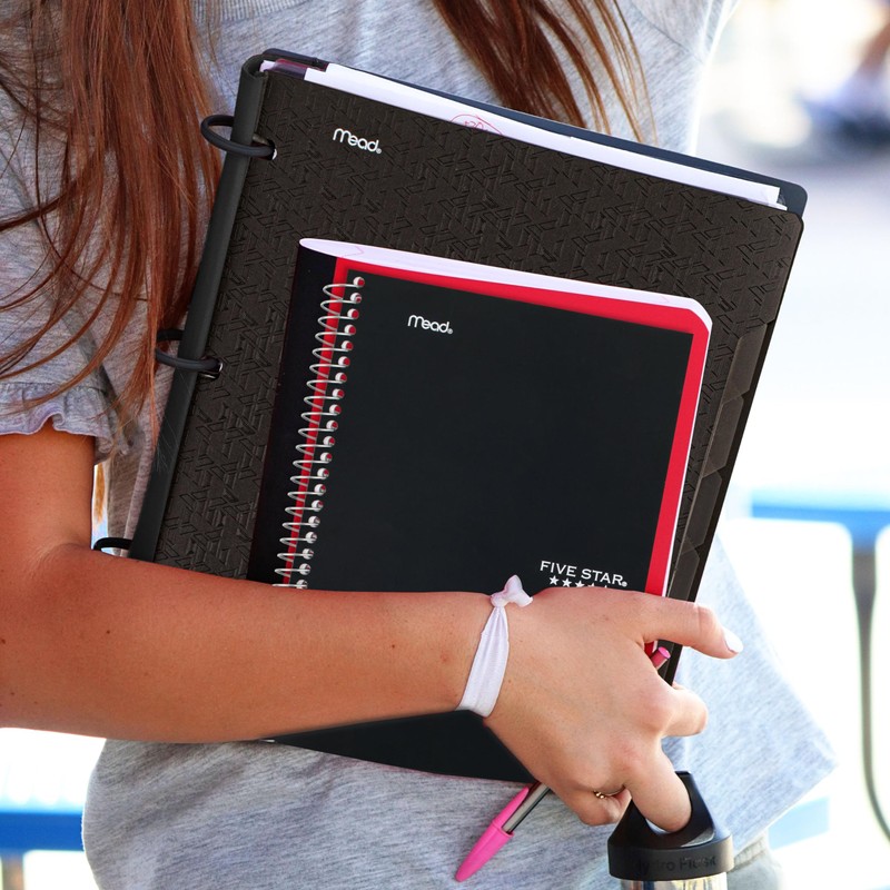 Five Star Spiral Notebook, 2 Subject, College Ruled Paper, 6"