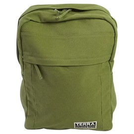 Terra Thread Organic Cotton Earth Backpack, Olive Green