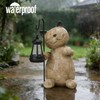 Braxio Solar Cat Garden Statue - 11.6" Yard Decorations Outdoor