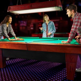 Viper Graphstrike 58" 2-Piece Fiberglass Graphite Composite Billiard/Pool Cue, Maroon, with Veltex Wrap