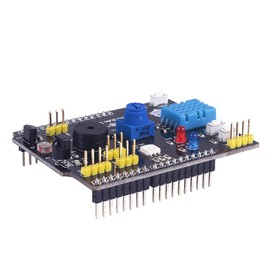 DollaTek Expansion Board Multifunctional Expansion Card Includes Humidity Sensor and LM35 Temperature Sensor 9 in 1 Compatible with Arduino UNO R3