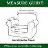 CRFATOP 2 Piece Chair Covers Stretch Sofa Covers Couch Slipcovers