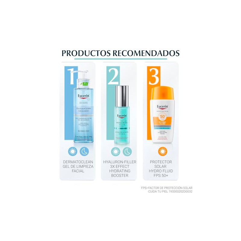 Eucerin Gel Hidratante Ácido Hialurónico Hyaluron Filler Moisture Booster,30Ml