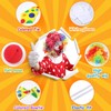 XINRANFF Clown Costume Set, 12 Pieces Clown Costume Accessory, Clown