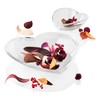Barski Glass Bowl - Heart Shaped - Bowls - Set