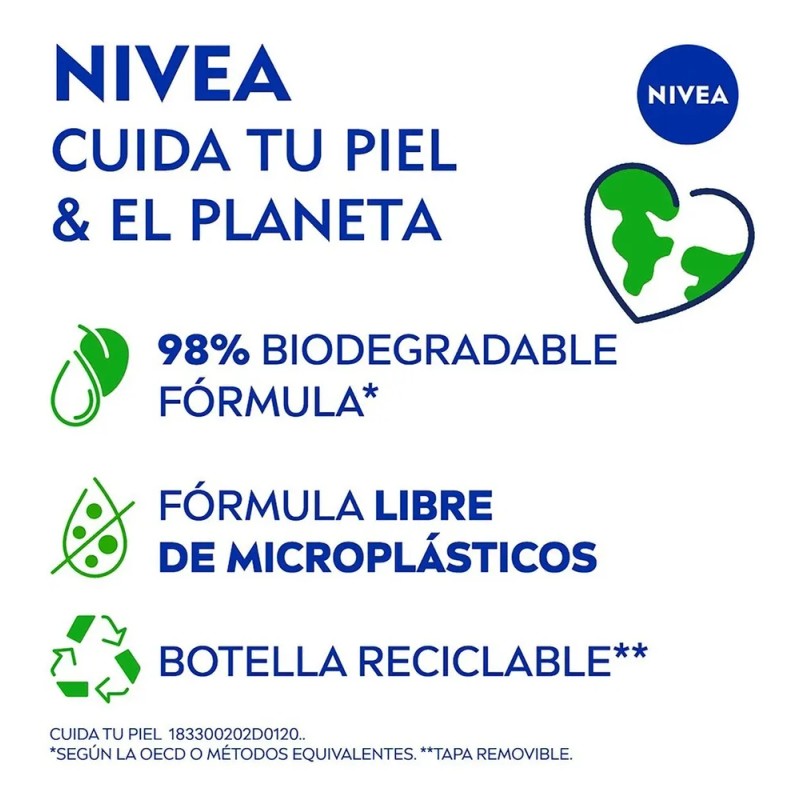 Jabón Líquido Corporal Nivea Men Coconut Hidratante 500ml