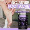 FineVine Organics Calmante Lavanda Pie Empapa Con Sal De Epsom,