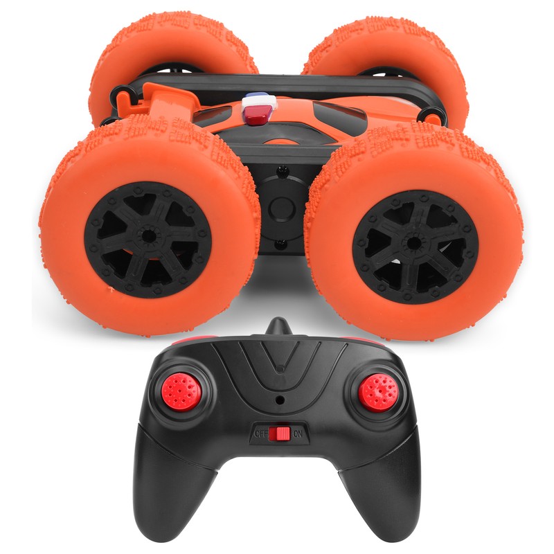 DoubleSided Stunt RC Car 360 Degrees Rotation Spraying Remote Control
