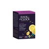 Four O'Clock Organic Fairtrade Herbal Tea Lemon Ginger, Non-GMO, Kosher,