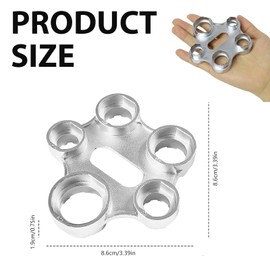 Yuaiosn 10 Sizes Universal Aerator Service Key, Aerator Mounting Key, Replacement Aerator Tap Strainer Aerator Key Tool (M16.5/M18.5/M21.5/M22.5/M24/M28)