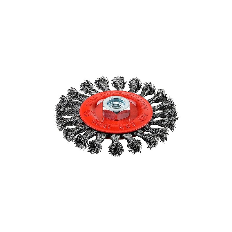 115mm Angle Grinder Wheel Brush - Twisted Knot Steel Wire