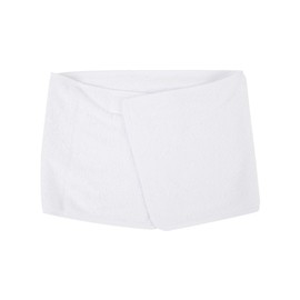 Hairbest square turban 67 x 20 cm, white, 1 piece / 헤어베스트 사각 터번 67 x 20 cm, 화이트, 1개