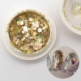 Nail art supplies, sequins, nail glitter, gold eye nail art, nail art supplies / 네일아트재료 스팽글 네일글리터 골드아이 네일아트 네일아트재료