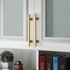 Haliwu 20 Pack Gold Cabinet Pulls, 6-1/4 inch Brushed Brass