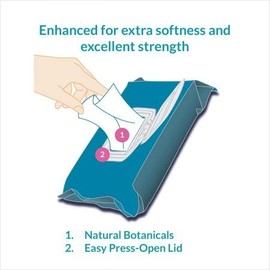 Assurance Pre-Moistened Extra Large Disposable Washcloths, 96ct (2 Packs of 96 Counts)