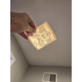 Unbranded Gritty Nightlight - Gritty Eats A Cheesesteak In Bed -Philadelphia Flyers Mascot