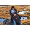 Bebamour universal hoodie, all seasons baby carrier cover, winter warm.