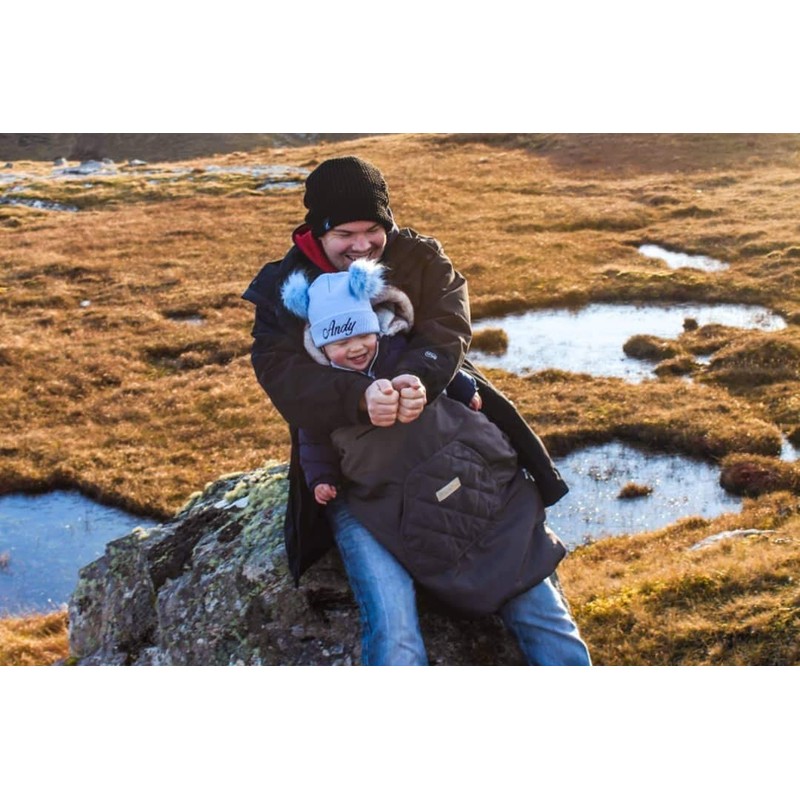 Bebamour universal hoodie, all seasons baby carrier cover, winter warm.