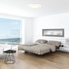 Ultralux 16" LED Flush Mount Ceiling Light – Dimmable, Slim