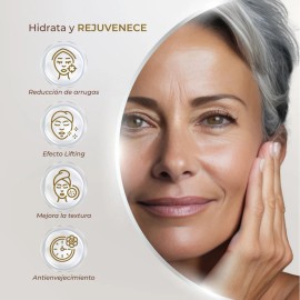 Kit Crema Facial + Gel Contorno Ojos Ácido Hialurónico 45+ Momento De Aplicación Día/noche Tipo De Piel Todo Tipo De Piel