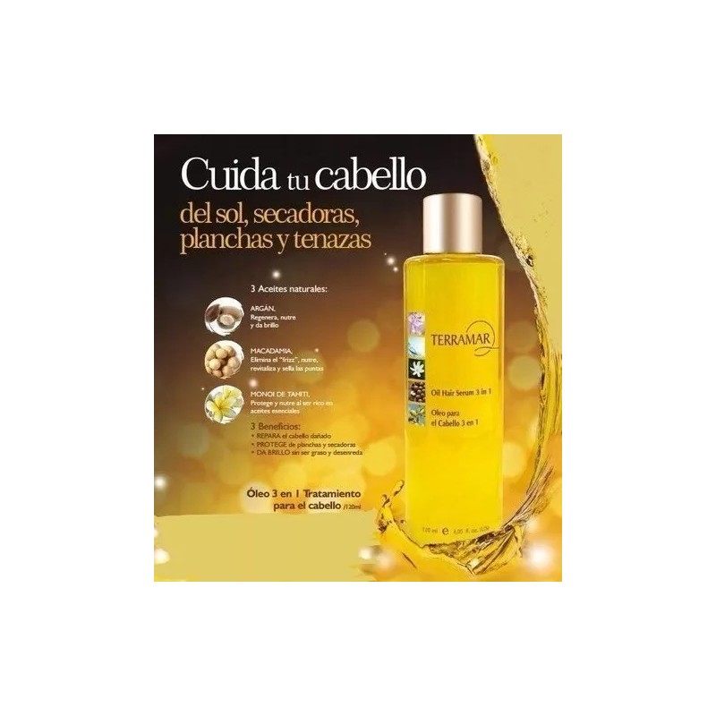 Terramar Oleo Nutritivo 500 Ml Tratamiento Terramar Edición Original