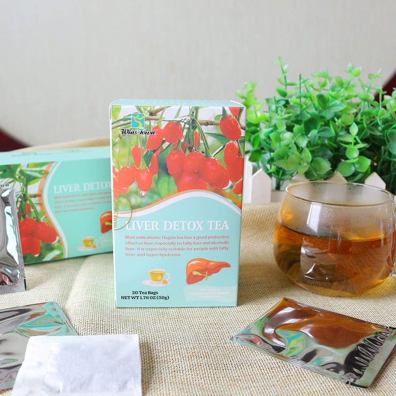 Wins Town Liver Detox Tea - Herbal Tea for Fatty