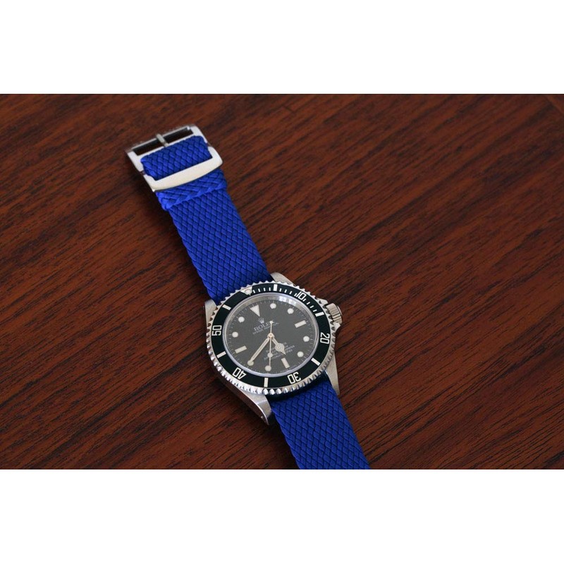 Da Luca Correa de reloj de perlón de nailon trenzado,