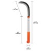 Zenport K315 of Sickle, Brush Clearing Sickle, 9-Inch by 14.5-Inch,