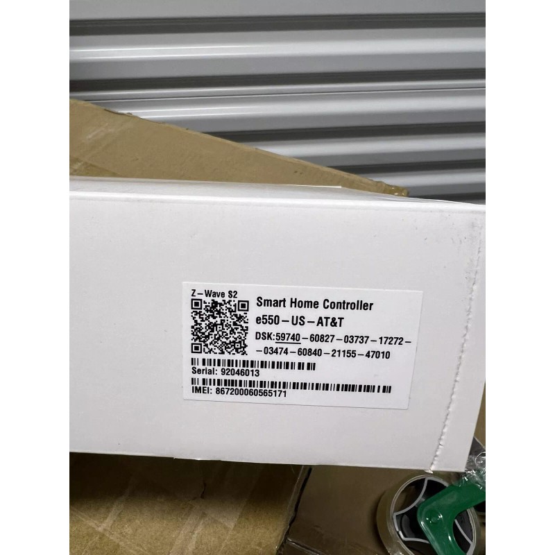 Ezlo Z-Wave Plus e550-US Smart Home Controller - White NEW.