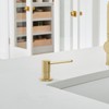 BLANCO Torre Soap Dispenser, Satin Gold