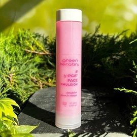 Green Keratin - Y-PGA Emulsion für das Gesicht, Original (50 ml Nachfüllpackung)