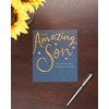 UK Greetings Birthday Card for Son - Gold & Blue